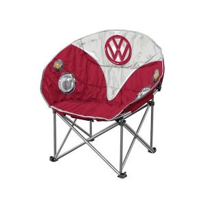 Kolekcia VW T1 Skladacia kempingová stolička červená